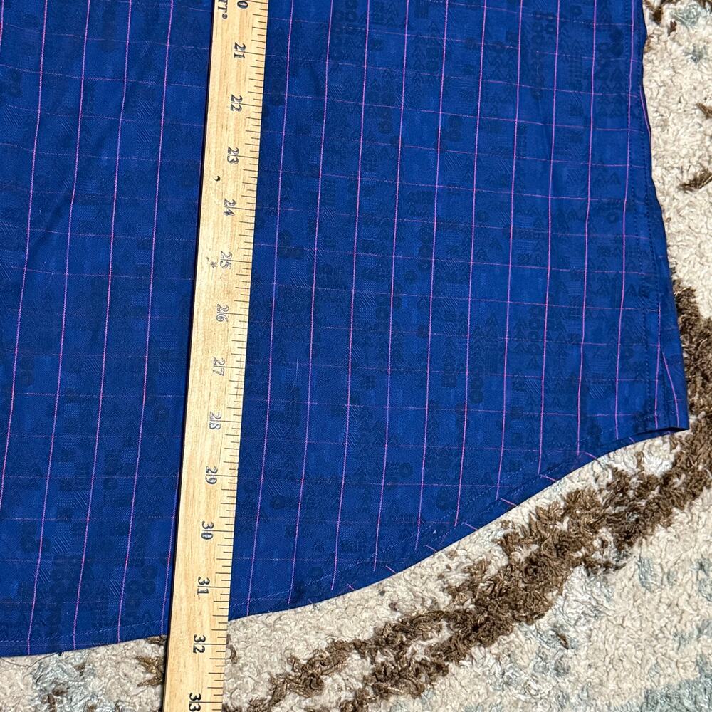 Robert Graham Pineapple Flip Cuff Windowpane Shir… - image 8